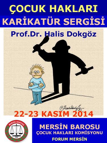 Cartoon: child rights cartoon exhibition (medium) by halisdokgoz tagged child,rights,cartoon,exhibition,halis,dokgoz