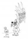 Cartoon: conflict ice fire (small) by halisdokgoz tagged conflict,ice,fire