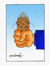 Cartoon: Hand (small) by halisdokgoz tagged hand