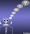 Cartoon: question marks (small) by KenanYilmaz tagged question,mars