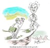 Cartoon: Rücktritt (small) by quadenulle tagged cartoon