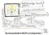 Cartoon: Rücktritt II (small) by quadenulle tagged cartoon