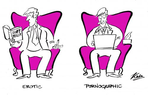 Erotic V Pornographic Von Pinkhalf Liebe Cartoon Toonpool
