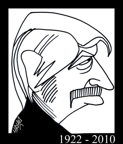 Cartoon: 1922 - 2010 (medium) by Hayati tagged turhan,selcuk,ist,dead