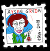 Cartoon: Aysen Gruda (small) by Hayati tagged aysen,gruda,schauspielerin,oyuncu,artist,komik,kiz,domates,güzeli,cartoon,portrait,karikatur,hayati,boyacioglu,berlin