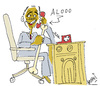 Cartoon: red telephone... (small) by Hayati tagged red,telephone,telefon,calling,obama,white,house,knochen,diktat,hayati,boyacioglu,berlin
