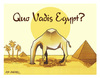 Cartoon: QUO VADIS EGYPT? (small) by donquichotte tagged egypt