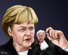 Cartoon: Angela Merkel (small) by lexluther tagged merkel,angela,steinmeier,deutschland,bundesrepublik,bundeskanzler,bundeskanzlerin