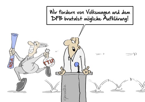 Cartoon: Aufklärung (medium) by Marcus Gottfried tagged aufklärung,probleme,verdrängen,dfb,weltmeisterschaft,fussball,fussballbund,ttip,nsa,skandal,volkswagen,diesel,dieselgate,klarheit,prüfung,ablenkung,freude,gewinn,marcus,gottfried,cartoon,karikatur,aufklärung,probleme,verdrängen,dfb,weltmeisterschaft,fussball,fussballbund,ttip,nsa,skandal,volkswagen,diesel,dieselgate,klarheit,prüfung,ablenkung,freude,gewinn,marcus,gottfried,cartoon,karikatur