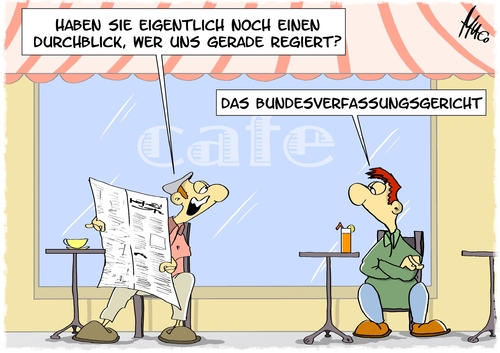 Bundesverfassungsgericht Von Marcus Gottfried Politik Cartoon Toonpool