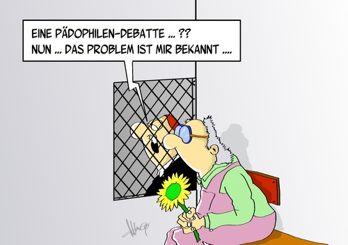 Cartoon: Debatte (medium) by Marcus Gottfried tagged pädophil,debatte,kirche,kindesmissbrauch,kinder,wahlkampf,grüne,trettin,pastor,68er,bundestag,regierung,stellung,sexuelle,handlung,vorwurf,partei,programm,pädophil,debatte,kirche,kindesmissbrauch,kinder,wahlkampf,grüne,trettin,pastor,68er,bundestag,regierung,stellung,sex,sexuelle,handlung,vorwurf,partei,programm