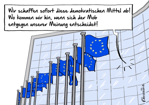 Demokratische Mittel abschaffen