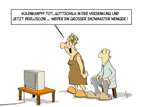 Ein Showmaster weniger