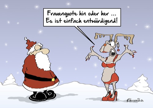 Cartoon: Entwürdigend (medium) by Marcus Gottfried tagged karikatur,cartoon,gottfried,marcus,glück,frieden,winter,schnee,elch,xmas,rot,nase,rudolf,feiertag,jesus,christ,nikolaus,weihnachten,weihnacht,weihnacht,weihnachten,nikolaus,christ,jesus,feiertag,rudolf,nase,rot,xmas,elch,schnee,winter,frieden,glück,marcus,gottfried,cartoon,karikatur