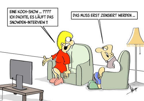 Cartoon: erst zensieren (medium) by Marcus Gottfried tagged nsa,usa,marcus,gottfried,cartoon,karikatur,edward,snowden,asyl,ndr,ard,interview,reportage,abhörskandal,ausstrahlung,respekt,unterwürfigkeit,nsa,usa,marcus,gottfried,cartoon,karikatur,edward,snowden,asyl,ndr,ard,interview,reportage,abhörskandal,ausstrahlung,respekt,unterwürfigkeit