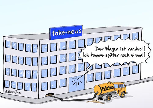 Cartoon: Fake News (medium) by Marcus Gottfried tagged facebook,fake,news,neuigkeiten,ente,nachrichten,nachrichtenente,fäkalien,abschaum,dreck,fehlinformation,zeitung,medien,zeitschriften,notes,gülle,desinformation,witze,unwahrheit,wahrheit,recherche,internet,soziale,glauben,glaubhaft,wahrhaftig,freude,marcus,gottfried,cartoon,karikatur,facebook,fake,news,neuigkeiten,ente,nachrichten,nachrichtenente,fäkalien,abschaum,dreck,fehlinformation,zeitung,medien,zeitschriften,notes,gülle,desinformation,witze,unwahrheit,wahrheit,recherche,internet,soziale,glauben,glaubhaft,wahrhaftig,freude,marcus,gottfried,cartoon,karikatur