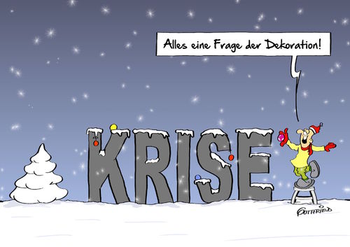 Cartoon: Frage der Dekoration (medium) by Marcus Gottfried tagged krise,wirtschaftskrise,eu,finanzkrise,flüchtlinge,zeitgeist,weihnachten,frieden,krieg,syrien,untergang,abdecken,verdrängung,warten,warteschleife,fest,feierlich,zeit,schmuck,umbenennen,aussehen,dekoration,frage,weihnachtsschmuck,schnee,stille,gebet,umdekorierten,schönheit,freude,marcus,gottfried,cartoon,karikatur,krise,wirtschaftskrise,eu,finanzkrise,flüchtlinge,zeitgeist,weihnachten,frieden,krieg,syrien,untergang,abdecken,verdrängung,warten,warteschleife,fest,feierlich,zeit,schmuck,umbenennen,aussehen,dekoration,frage,weihnachtsschmuck,schnee,stille,gebet,umdekorierten,schönheit,freude,marcus,gottfried,cartoon,karikatur