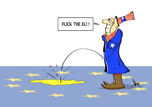 Украина: «F*ck EU» 