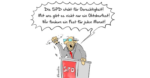 Cartoon: Gerechtigkeit (medium) by Marcus Gottfried tagged martin,schulz,spd,wahlkampf,thema,gerechtigkeit,bundeskanzler,freunde,marcus,gottfried,cartoon,karikatur,martin,schulz,spd,wahlkampf,thema,gerechtigkeit,bundeskanzler,freunde,marcus,gottfried,cartoon,karikatur