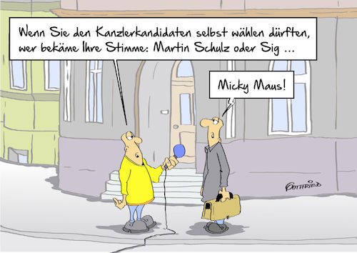 Cartoon: Kanzler Micky (medium) by Marcus Gottfried tagged sigmar,gabriel,martin,schulz,spd,kanzler,bundeskanzler,kanzlerkandidat,wahl,micky,maus,mickey,mouse,walt,disney,zustimmung,ablehnung,vertrauen,freude,marcus,gottfried,cartoon,karikatur,sigmar,gabriel,martin,schulz,spd,kanzler,bundeskanzler,kanzlerkandidat,wahl,micky,maus,mickey,mouse,walt,disney,zustimmung,ablehnung,vertrauen,freude,marcus,gottfried,cartoon,karikatur