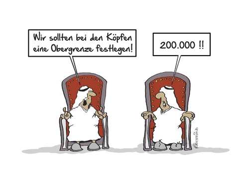 Cartoon: Kopfobergrenze (medium) by Marcus Gottfried tagged saud,saudi,arabien,köpfen,kopf,folter,strafe,mittelalter,königshaus,waffen,waffenlieferung,obergrenze,csu,seehofer,flüchtling,flüchtlinge,asyl,grenze,belastung,cdu,streit,freude,freunde,marcus,gottfried,cartoon,karikatur,saud,saudi,arabien,köpfen,kopf,folter,strafe,mittelalter,königshaus,waffen,waffenlieferung,obergrenze,csu,seehofer,flüchtling,flüchtlinge,asyl,grenze,belastung,cdu,streit,freude,freunde,marcus,gottfried,cartoon,karikatur