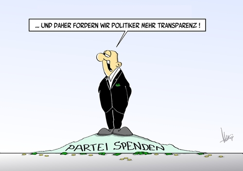 Cartoon: Mehr Transparenz (medium) by Marcus Gottfried tagged politik,politiker,transparenz,partei,parteispende,abhängigkeit,geldfluss,lobby,lobbyismus,lenken,einfluss,marcus,gottfried,cartoon,karikatur,forderung,einsicht,unabhängigkeit,politik,politiker,transparenz,partei,parteispende,abhängigkeit,geldfluss,lobby,lobbyismus,lenken,einfluss,marcus,gottfried,cartoon,karikatur,forderung,einsicht,unabhängigkeit