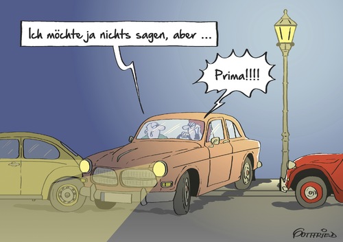 Cartoon: nicht mehr sagen (medium) by Marcus Gottfried tagged mann,frau,beziehung,auto,autofahren,klischee,parken,einparken,sprechen,sagen,unterschied,ehe,freund,freude,marcus,gottfried,cartoon,karikatur,mann,frau,beziehung,auto,autofahren,klischee,parken,einparken,sprechen,sagen,unterschied,ehe,freund,freude,marcus,gottfried,cartoon,karikatur