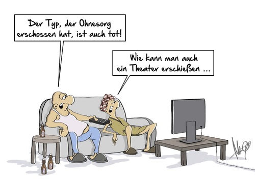 Cartoon: Ohnesorg (medium) by Marcus Gottfried tagged heidi,kabel,theater,ohnesorg,hamburg,benno,revolte,68,studenten,aufstand,polizist,todesschütze,kurras,agent,stasi,ddr,berlin,rache,schießen,erschossen,kultur,marcus,gottfried,cartoon,karikatur,heidi,kabel,theater,ohnesorg,hamburg,benno,revolte,68,studenten,aufstand,polizist,todesschütze,kurras,agent,stasi,ddr,berlin,rache,schießen,erschossen,kultur,marcus,gottfried,cartoon,karikatur