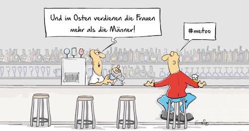 Cartoon: Ostverdienst (medium) by Marcus Gottfried tagged osten,einkommen,verdienst,frau,mann,gender,debatte,metoo,geld,lohn,unterschied,marcus,gottfried,cartoon,karikatur,osten,einkommen,verdienst,frau,mann,gender,debatte,metoo,geld,lohn,unterschied,marcus,gottfried,cartoon,karikatur