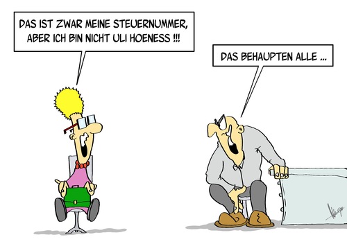 Cartoon: Steuernummer (medium) by Marcus Gottfried tagged steuer,finanzamt,steuerindentifikationsnummer,identifikation,verwechslung,beamter,doppelt,namen,fiskus,uli,hoeness,hoeneß,marcus,gottfried,cartoon,karikatur,behauptung,büro,finanzbeamter,panne,einsicht,steuer,finanzamt,steuerindentifikationsnummer,identifikation,verwechslung,beamter,doppelt,namen,fiskus,uli,hoeness,hoeneß,marcus,gottfried,cartoon,karikatur,behauptung,büro,finanzbeamter,panne,einsicht