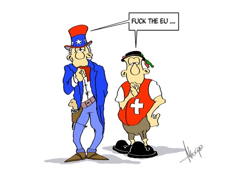 Cartoon: USAund Schweiz (medium) by Marcus Gottfried tagged uncle,sam,usa,fuck,eu,zitat,diplomatin,schweiz,armee,marcus,gottfried,cartoon,karikatur,votum,europa,volksabstimmung,zuwanderung,begrenzung,personenverkehr,wirtschaft,vorteil,nachteil,eingrenzung,abstimmung,victoria,nuland,the,partner,gespräch,europäische,union,internet,youtube,europabeauftragte,telefongespräch,mitschnitt,ukraine,außenministerium,europafrage,us,diplomatie,uncle,sam,usa,fuck,eu,zitat,diplomatin,schweiz,armee,marcus,gottfried,cartoon,karikatur,votum,europa,volksabstimmung,zuwanderung,begrenzung,personenverkehr,wirtschaft,vorteil,nachteil,eingrenzung,abstimmung,victoria,nuland,the,partner,gespräch,europäische,union,internet,youtube,europabeauftragte,telefongespräch,mitschnitt,ukraine,außenministerium,europafrage,us,diplomatie