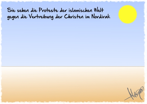 Cartoon: Vertreibung (medium) by Marcus Gottfried tagged vertreibung,irak,nordirak,christen,moslem,glauben,glaubenskrieg,isis,is,islamistischer,staat,land,gefecht,flucht,flüchtling,heimat,marcus,gottfried,cartoon,karikatur,protest,widerstand,priorität,masse,menschen,aufbegehren,vertreibung,irak,nordirak,christen,moslem,glauben,glaubenskrieg,isis,is,islamistischer,staat,land,gefecht,flucht,flüchtling,heimat,marcus,gottfried,cartoon,karikatur,protest,widerstand,priorität,masse,menschen,aufbegehren