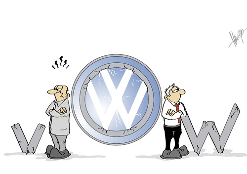 Cartoon: VW (medium) by Marcus Gottfried tagged vw,volkswagen,auto,autoindustrie,vorstand,aufsichtsrat,piech,winterkorn,streit,abgerenzung,zuspruch,freunde,marcus,gottfried,cartoon,karikatur,vw,volkswagen,auto,autoindustrie,vorstand,aufsichtsrat,piech,winterkorn,streit,abgerenzung,zuspruch,freunde,marcus,gottfried,cartoon,karikatur