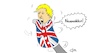 Cartoon: Brexit 16 (small) by Marcus Gottfried tagged brexit,johnson,neuwahl,großbritannien,england,irland,deal,no