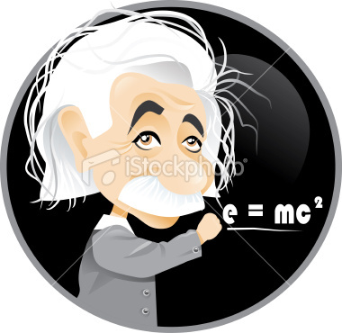 Cartoon: Albert Einstein (medium) by Nicoleta Ionescu tagged albert,einstein,scientist,genious,relativity