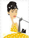 Cartoon: Audrey Hepburn (small) by Nicoleta Ionescu tagged audrey,hepburn,woman,star,actress,tv,movie,girl,sex,icon,fashion,style