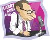 Cartoon: Larry King (small) by Nicoleta Ionescu tagged larry,king