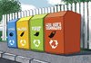 Cartoon: Last year s technology (small) by Nicoleta Ionescu tagged recile last year technology eco bin trash