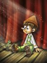 Cartoon: Pinocchio (small) by Nicoleta Ionescu tagged pinocchio,cartoon,character