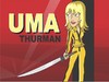 Cartoon: Uma Thurman (small) by Nicoleta Ionescu tagged uma,thurman