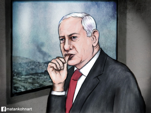 Cartoon: Bibi big boy! (medium) by matan_kohn tagged benjamin,netanyahu,bibi,funny,israel