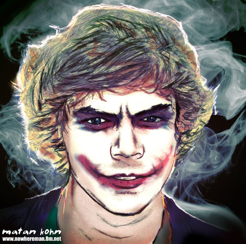 Harry styles as the Joker von matan_kohn | Berühmte Personen Cartoon