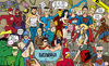 Cartoon: superheroes (small) by matan_kohn tagged comics,marvel,dc,funny,superman,batman,iron,man,wonder,woman,xmen,stan,lee,hell,boy,simpsons,atom,green,lantern,captain,america,the,flash,wolverine,thor,robin,super,girl,spider,storm,aqwaman,road,ranner,matan,kohn,hulk,superhero