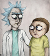 Cartoon: The real Rick and Morty (small) by matan_kohn tagged the,real,rick,and,morty