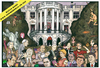 Cartoon: Us presidents in the white house (small) by matan_kohn tagged us,presidents,white,house,america,matan,kohn,george,washington,john,adams,bush,bill,clinton,ronald,reagan,jimmy,carter,gerald,ford,richard,nixon,lyndon,johnson,kennedy,franklin,roosevelt