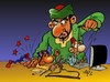 Cartoon: LIBERTAT DE EXPRESION (small) by SOLER tagged khalid,gueddar,chiste,censura