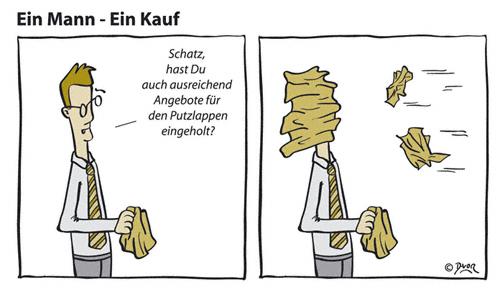 Cartoon: OGC Cartoon 1 (medium) by Davor tagged cartoon,comic,conceptual,salesman,household,geschäftsmann,haushalt