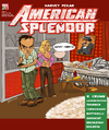 Cartoon: American Splendor fantasy cover (small) by frostyhut tagged pekar girl boobs americansplendor hotdog crumb bed records noguchi mustard ketchup