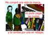 Cartoon: la marca de la vida (small) by LaRataGris tagged rebajas,marca