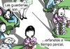 Cartoon: Menos guarderias y mas conciliac (small) by LaRataGris tagged guarderias,orfanatos
